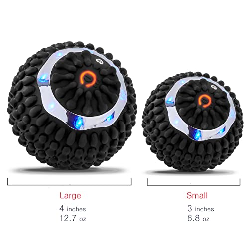 Esmorah Vibrating Massage Ball Deep Tissue Muscle, Upgrade 4 Speed High Intensity Vibration Massager Ball For Back Massagers, Fasciitis Pain Relief, Trigger Point Treatment #TOP1