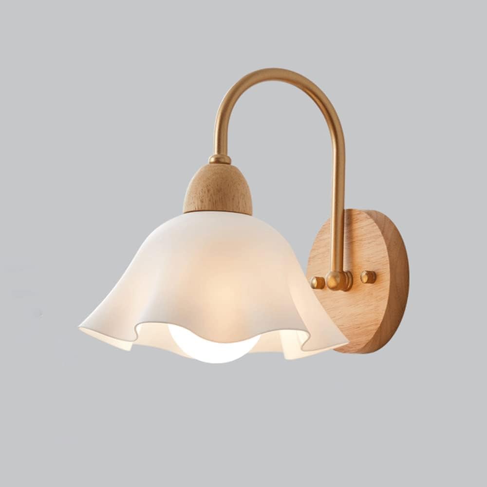 Amazon.co.jp : ヴィンテージミルクガラスの壁取り付け用燭台ライト