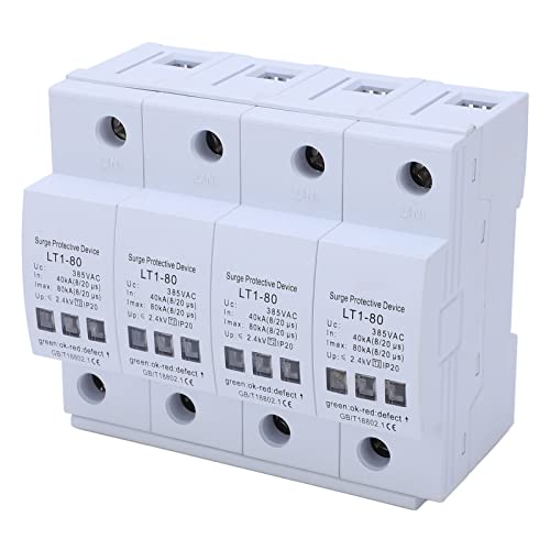 Protecteur PC 40-80KA 385V AC de conception modulaire sur rail 36mm