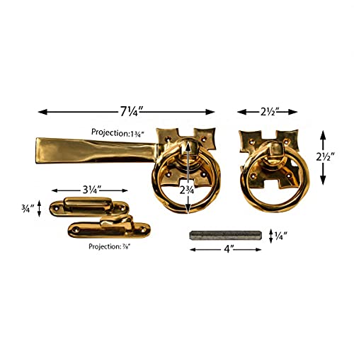 The 30 Best Antique Brass Gate Latches of 2024 [Verified] Cherry Picks