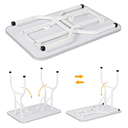 Yaheetech 36'' Dog Grooming Table, Adjustable Pet Foldable Grooming Table w/Double Loops/Mesh Tray Maximum Capacity Up… - Image 6