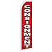 Consignment Swooper Feather Advertising Flag - Perfect for Pawn Shops, Small Banks, Thrift Stores