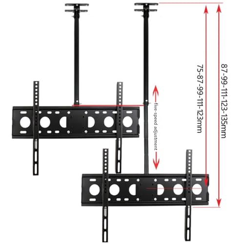 Support TV plafond pour supprimer les reflets et optimiser l'espace - 4