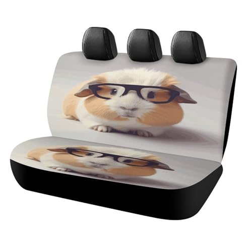 Funda de asiento de coche Smiling contra suciedad de perros, protector universal lavable