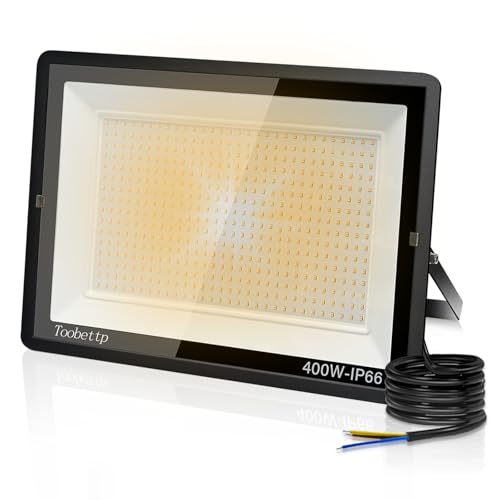 toobettp 400W Projecteur LED Extérieur, Spot LED Exterieur 40000LM Super