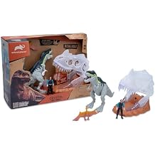 Animal Planet Crystal Fire Skull Dinosaur Playset Light-Up T. Rex with Roar & Smoke Effect, Action Figures & Accessories for Kids Age 3+