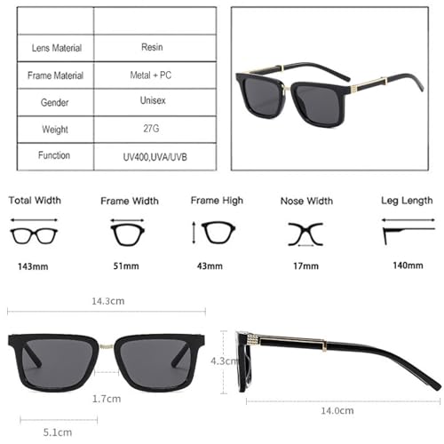 Lunettes de soleil rétro UV400 pour bloquer les reflets sans perdre de clarté