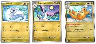 Dragonite Pokemon Evolution Card Set (Holo)