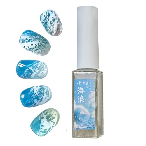 Smalto gel da donna, 7,5 ml, effetto marmo esteso per la decorazione di manicure, gel decorativo per unghie, per donne, ragazze, amici, famiglia, soggiorno, casa e viaggi