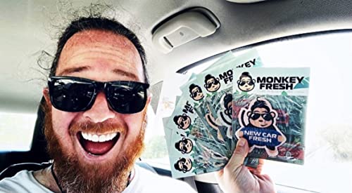 Image of Monkey Fresh Hanging Car Air Fresheners (JDM Monkey Squash)