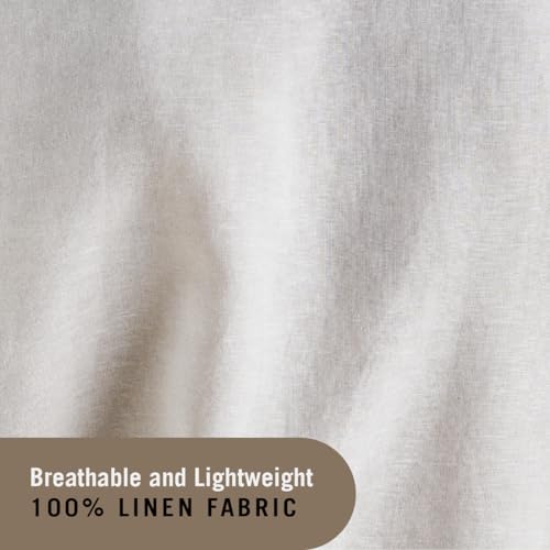 Perry Ellis Men's Roll Sleeve 100% Linen Button-Down Shirt (Size X-Small - 5X Big & Tall)4