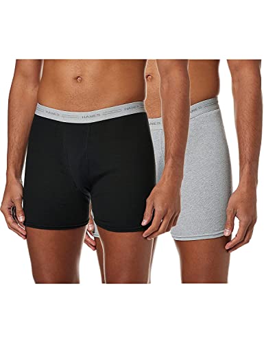 Hanes Men's Assorted Boxer Briefs 2-Pack