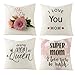 4 PCS Wielkanocne poszewki na poduszki 18x18 calowy pościel Spring Poszewka na poduszki Happy Easter Bunny Carrot Cushion Decor dla domowej sofy zewnętrznej, styl 55