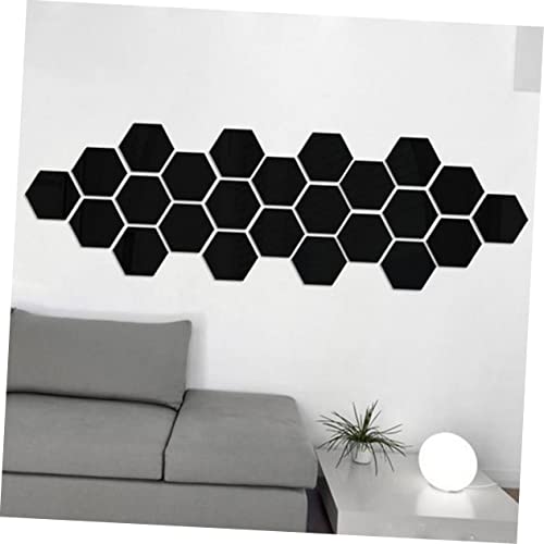 12 Piezas Paneles Acústicos Hexagonales de Fieltro para Aislamiento Sonoro y Decoración de Pared miniatura 6