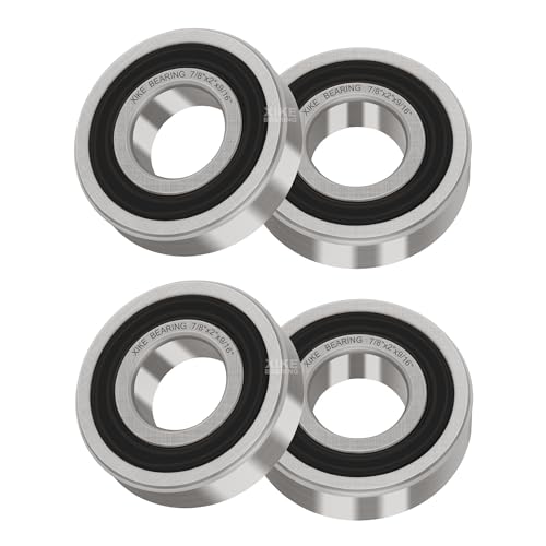 XIKE 4 Pcs Bearings 7/8"x2"x9/16, Compatible with 1640-2RS.