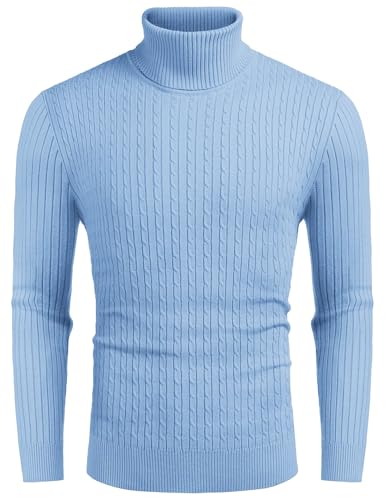Col roulé homme coupe ajustée le confort thermique sans l'épaisseur des mailles