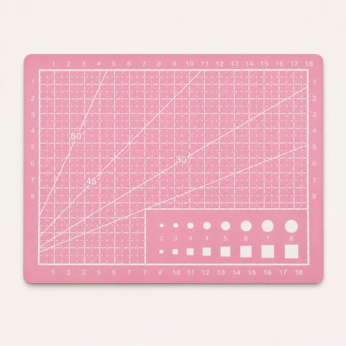 Tabla de corte A5 rosa auto-sanante para manualidades miniatura 7