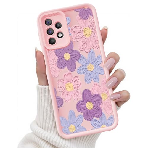 Coque Samsung A32 5G papillon violet pour femme accessoire silicone antichoc au quotidien