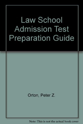 LSAT Preparation Guide (Cliffs Preparation Guides) 0822020211 Book Cover