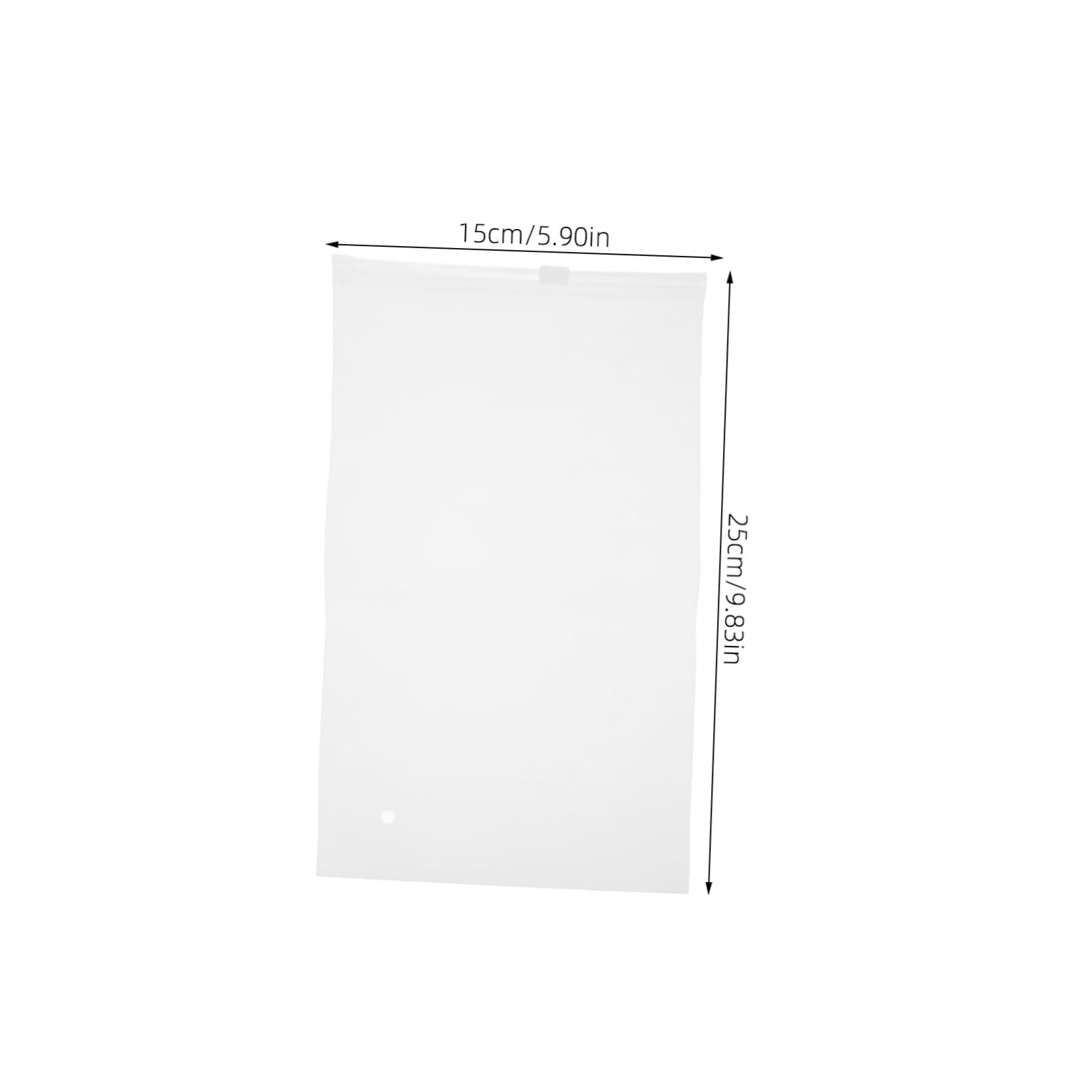 JECOMPRIS 50pcs Swimsuit Socks Underwear Storage Bag Zipper Pouch Wet Clothes Bag