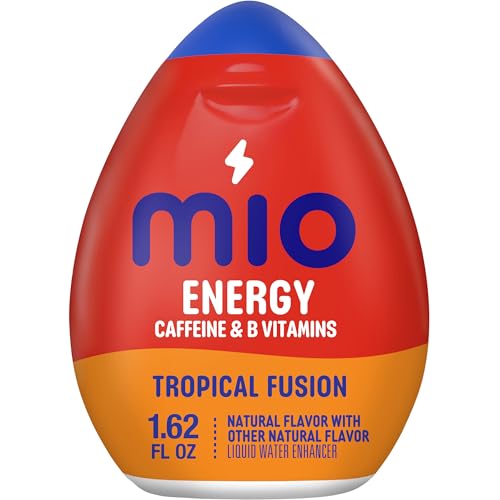Image of MiO Energy Tropical Fusion Naturally Flavored Liquid Water Enhancer 1.62 Fl Oz (Pack of 12)