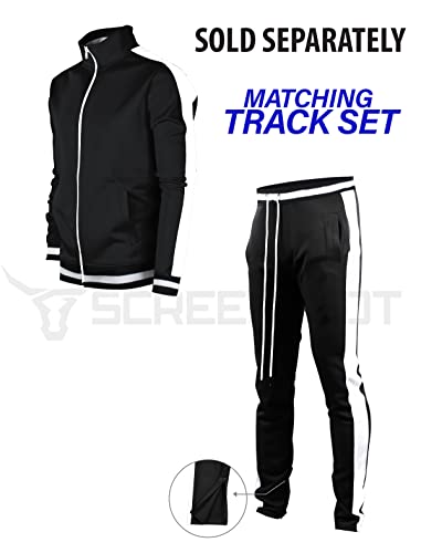 SCREENSHOT-Track Pants S41700 Mens Premium Slim Fit Athletic Fitness Fashion Urban Lifestyle Streetwear Bottoms3