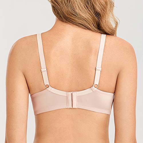 Image of Gratlin Women's Underwire Nursing Bras Support Full Coverage Lightly Padded Maternity Bra for Breastfeeding