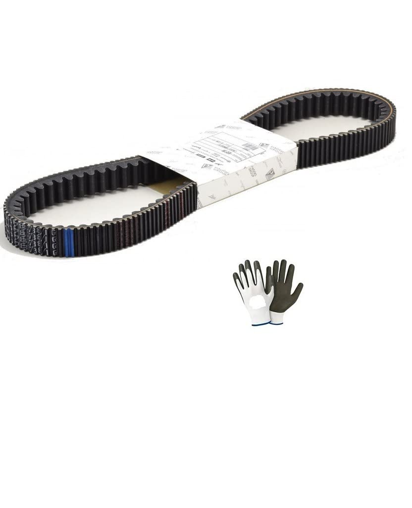 Compatible con Piaggio Beverly Tourer E3 (M34400) 400 dal 2008 al 2011 Correa DE TRANSMISION Dentada para Correas DE Motor Trapezoidal VARIATOR DE Embrague DE Scooter Original