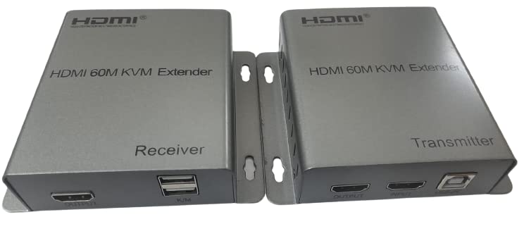 Hanutech Hdmi Extender Over Cat6/Cat5e with USB Kvm, Support IR Control,1080p@60Hz,Local Loop-out Upto 60M- 1 Year Warranty-image-49