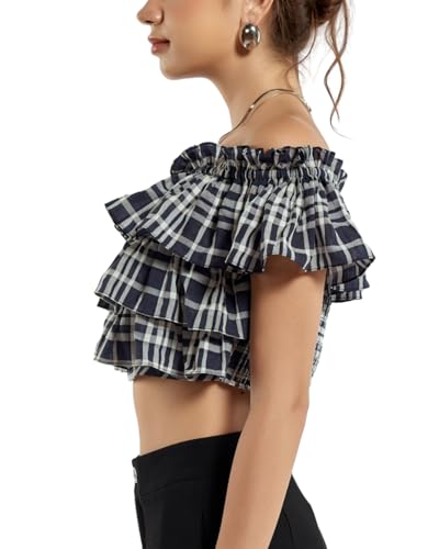 G-B&W Stripe Woven for Women, Chic and Breathable Style for Sunny Days and Smart Outings Blouse2