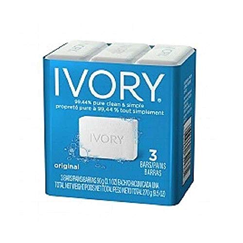 Simply Ivory Bath Bar for Unisex By Ivory, 3 Count (Pack of 2) image 2