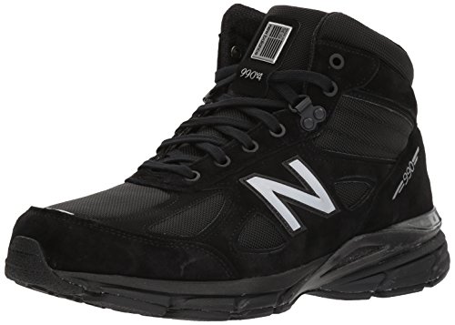 New Balance Men's 990v4 Boot, Black, 12 D US