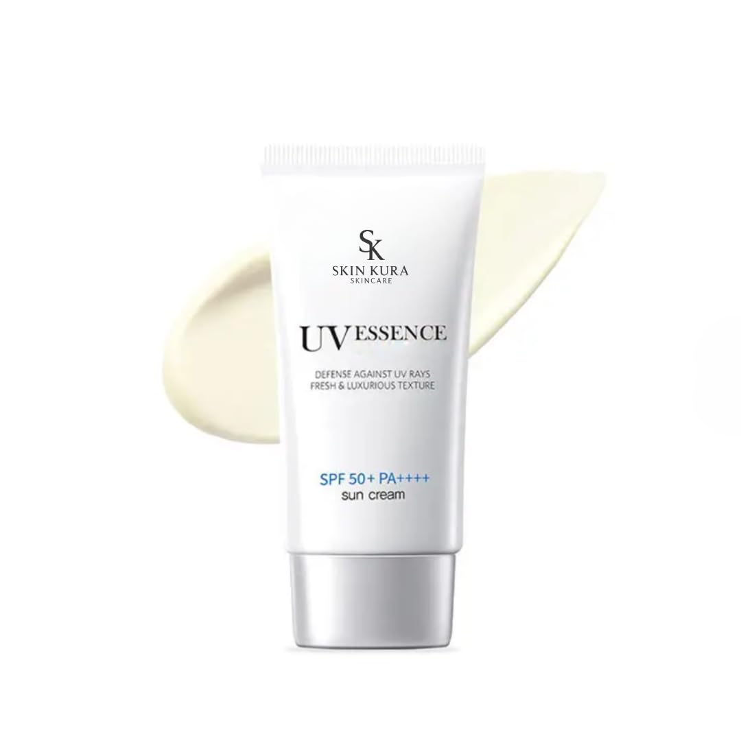 White Truffle Waterfull Mild Sunscreen SPF 50+ - krem przeciwsłoneczny 50ml - Alba - Skinkura - Korean Skincare