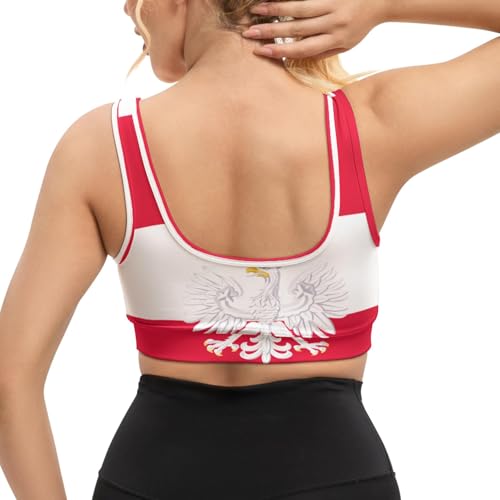 Image of Yoga top Women's Cheerleading Uniform Gym Outfit Running Crop Tops Yoga Shirts Casual Tank Top
