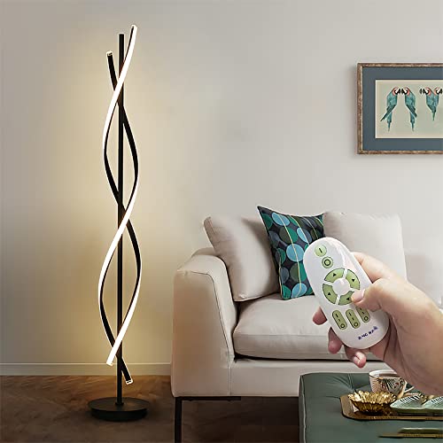 AooLiWang 61inch Height; 60W DNA Spiral LED Floor Lights;Art Interior