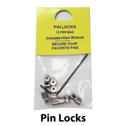 MWS 60 Straight Silver Pin Backs Locks Pin Keepers Allen Wrench