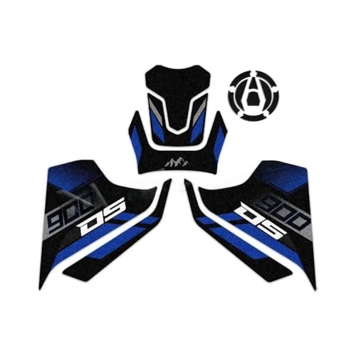 Autocollant de protection réservoir latéral moto Valico 900 DSX 2024 genouillère