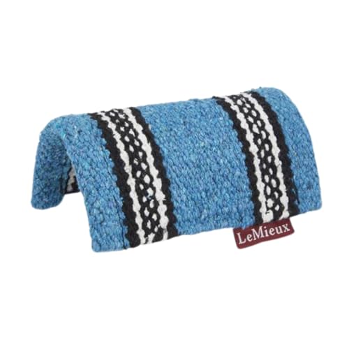 LeMieux Toy Pony Western Pad Azure : fini les tapis de jeu qui glissent