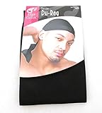 Professional Satin Du-Rag Black