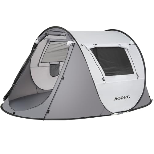 AOPEC Pop Up Camping Tent, 2/4/6 Person Instant Tent...