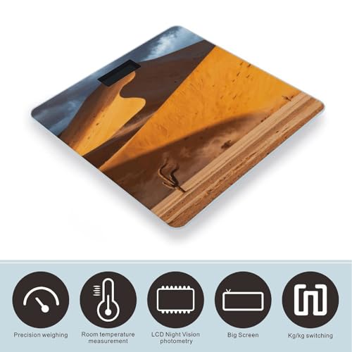 Balanza Digital para Baño con Pantalla LCD y Base Antideslizante miniatura 3