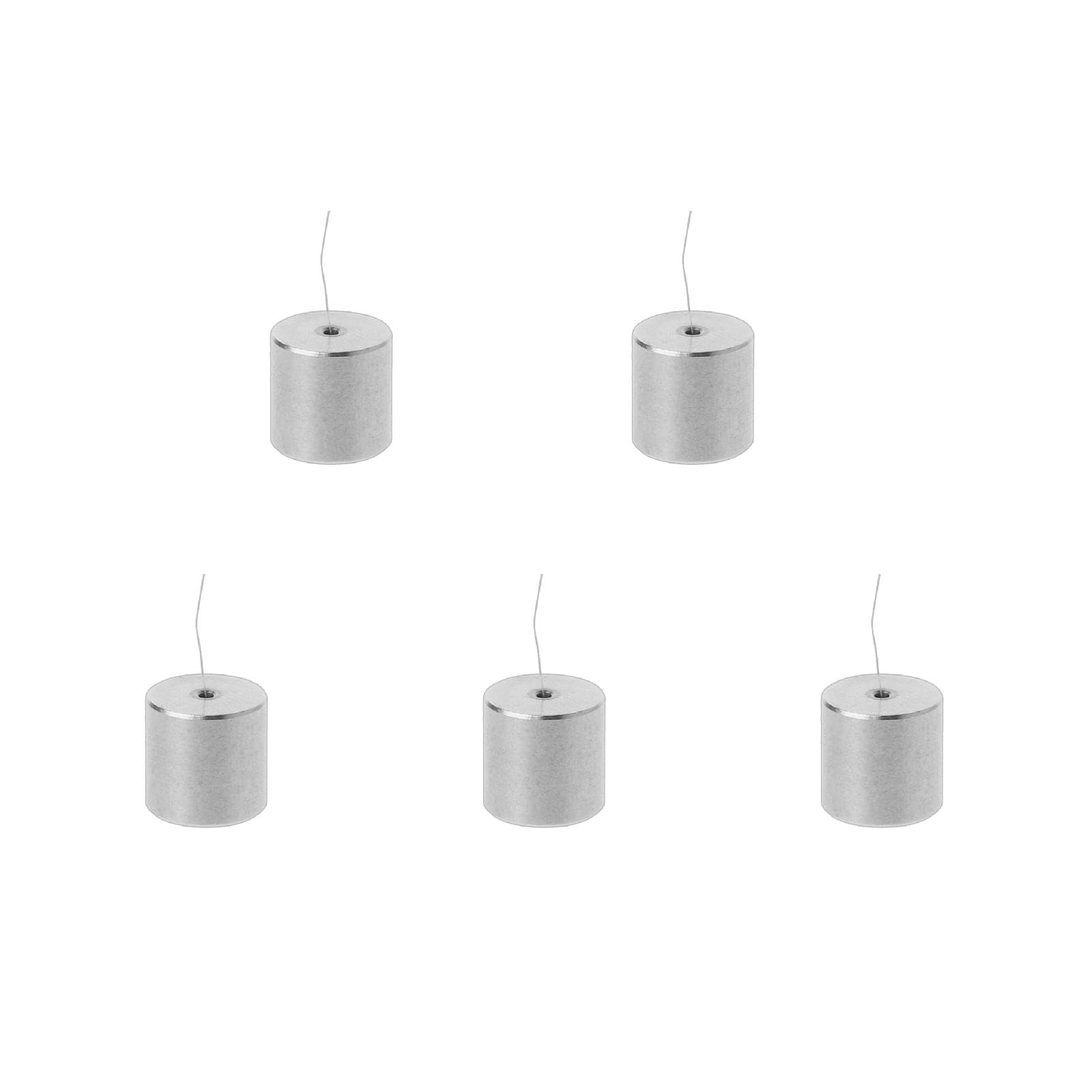 Poids Anti-patinage Pour Platine Vinyle – 2,6 G, Métal Argenté, Compatible Music Hall Et Autres Marques