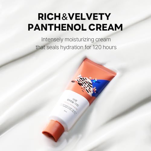 image for ROUND LAB Soybean Panthenol Cream 2.71 Fl Oz, 120-Hour Deep Hydration 