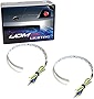 iJDMTOY Brilliant Red 15-SMD High Power LED Demon Eye Halo Ring Kit Compatible With Car Motorcycle Headlight Projectors or Aftermarket 2.5 2.8 3.0 Inch Retrofit Projector Lens