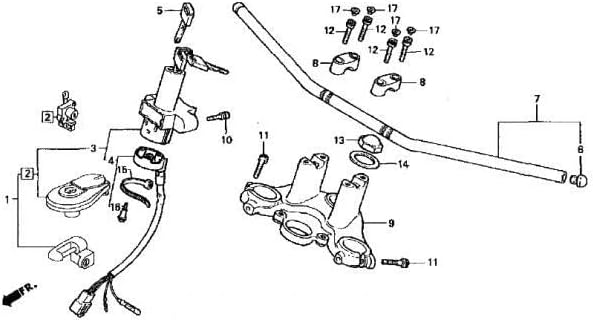 MC10 後期 純正 フロントフォークOHセット 12点 ブッシュ無 フォークシール GB250 ピストンリング CLUBMAN ク