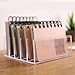 Desktop File Organizers Acrylic Magazine Rack File Sorter Document Holders Book Storage Shelf for School Office Use