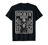 Photo Gallery rockin since 1952 - maglia 69 anni 69° compleanno classica maglietta Photo Gallery rockin since 1952 - maglia 69 anni 69° compleanno classica maglietta