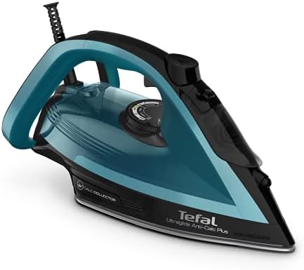 Tefal Ultraglide Plus Anti-Calc Steam Iron, FV5873, Power 2400W, ...