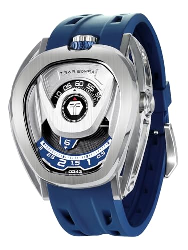 Image of Tsar Bomba Reactor Series Automatic Watch + Bezel Set | Futuristic Multi-Dial Time Display | Asymmetrical Case