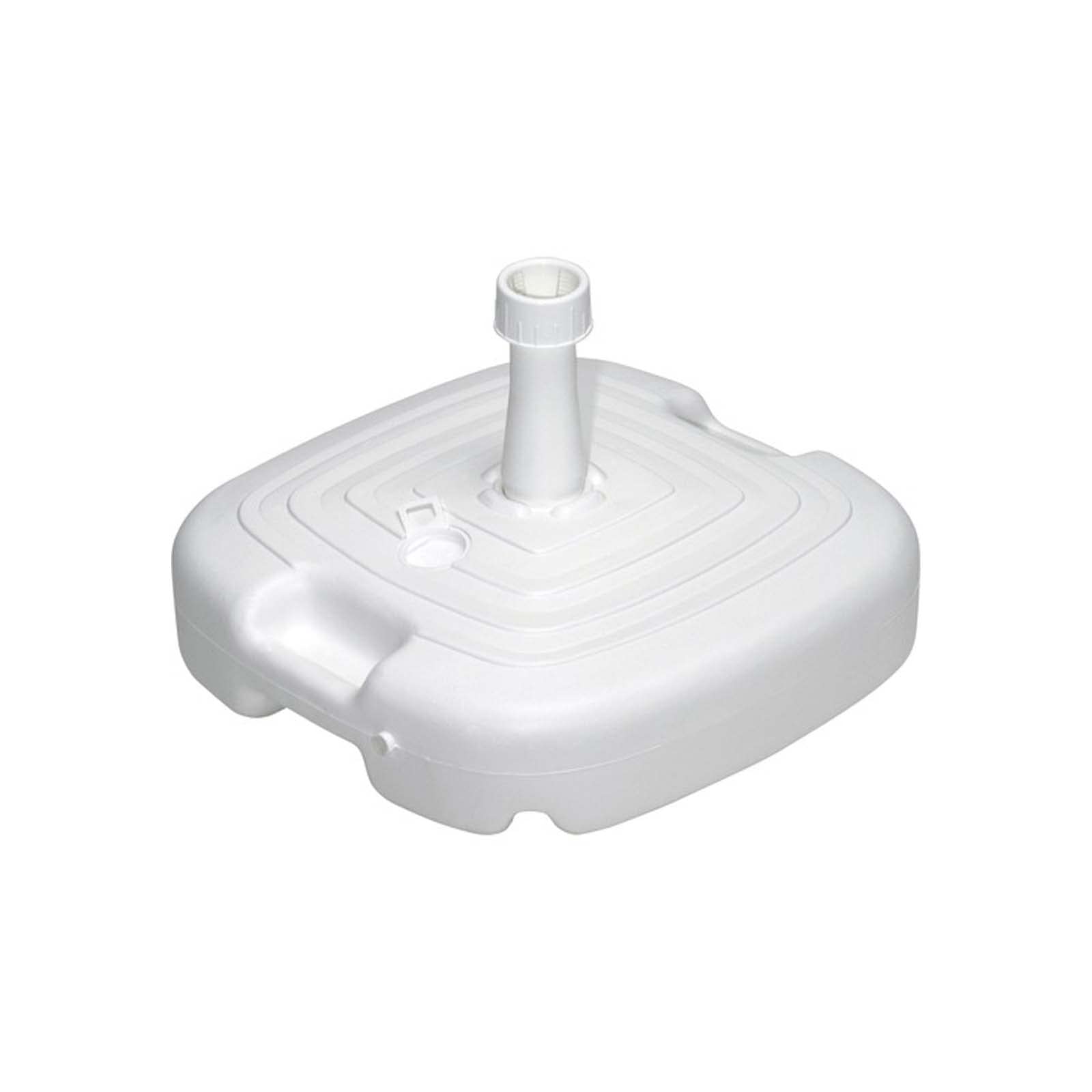 BESCH Base Soporte para Sombrilla Parasol Rellenable de ABS 10 litros 34x34x20 cm
